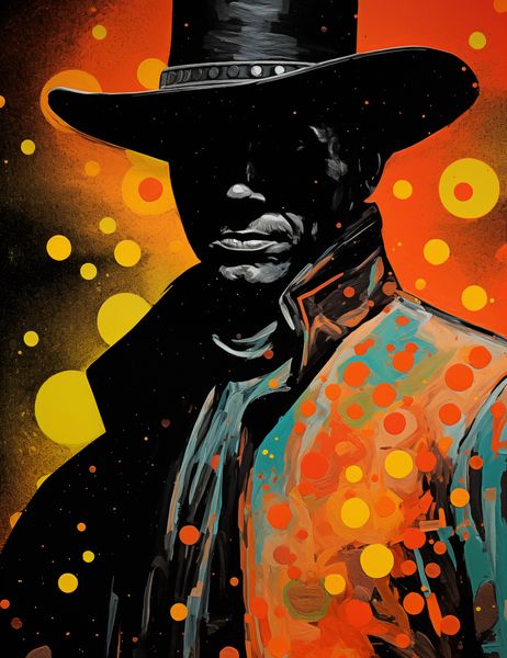 Plakat 50x65cm Kowboj Kosmosu zdjęcie 1