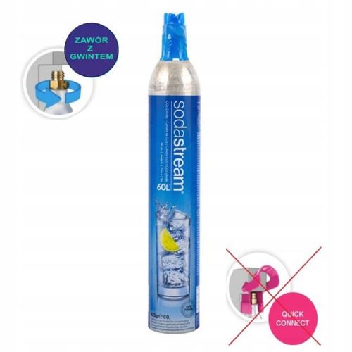 Butla nabój CO2 do saturatora Sodastream Philips Aarke Brita Dafi na Arena.pl