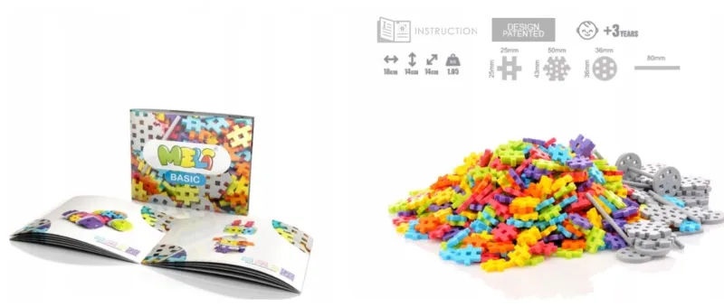 Meli Basic. Travel box, 500 elementów zdjęcie 2