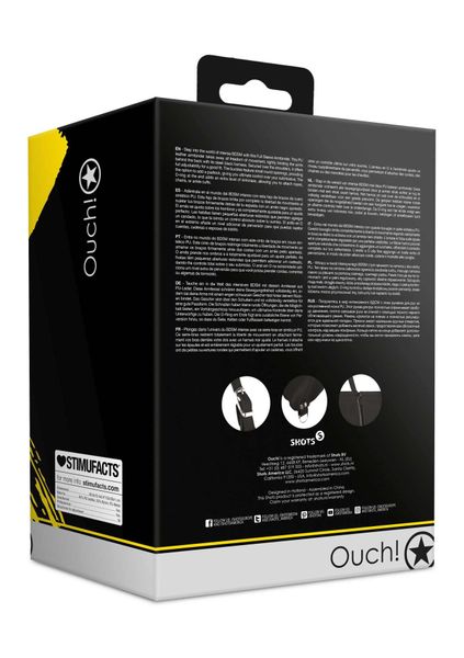 Zip-up Full Sleeve Arm Restraint - Black zdjęcie 3