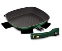 patelnia grillowa 28cm berlinger haus bh-6089 emerald