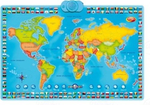 EDUKACYJNA MAPA ŚWIATA DUMEL DISCOVERY+ gratis na Arena.pl