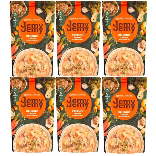 JemyJemy Krupnik z mięsem wieprzowym 450 g x 6 sztuk na Arena.pl