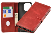 Etui portfel Wallet do Motorola Moto G56 5G czerwony