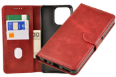 Etui portfel Wallet do Motorola Moto G56 5G czerwony