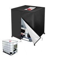 Pokrowiec ochronny na zbiornik IBC (mauzer) na deszczówkę 1000 l na zamek