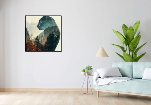 Plakat 80x80cm Koci Duch Lasu na Arena.pl