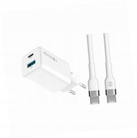 Szybka ładowarka GaN 45W USB-C z kablem do HTC Desire 20 Pro