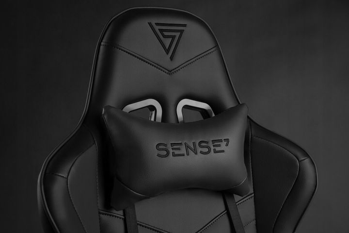 Fotel Gamingowy Biurowy Ekoskóra Regulowany Sense7 zdjęcie 15