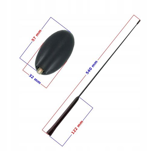 Antena FORD FOCUS MK1 MK2 KUGA C-MAX FIESTA FUSION KA dachowa na Arena.pl