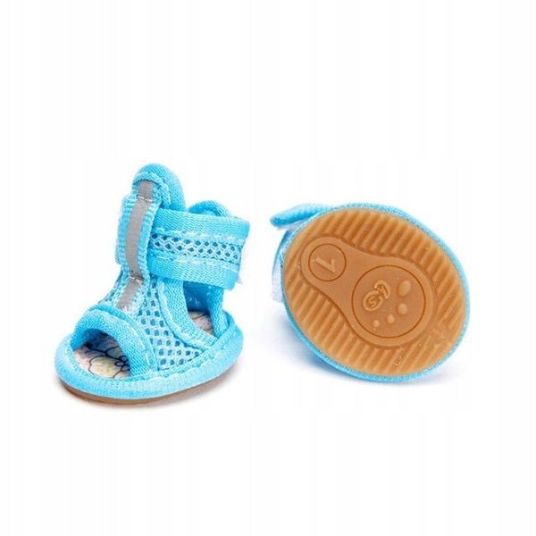 Buty dla psa Buty oddychające Sandały rozmiar M zdjęcie 3