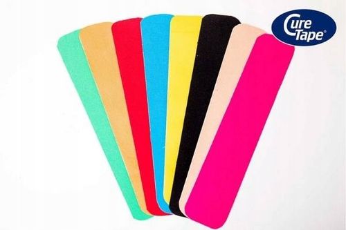 Taśma do kinesiotapingu tejpy CURETAPE CLASSIC do CIAŁA i TWARZY na Arena.pl