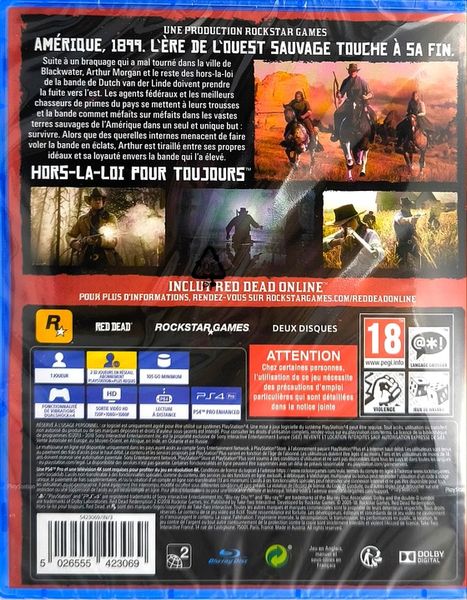 RED DEAD REDEMPTION II 2 NOWA PO POLSKU PS4 zdjęcie 2