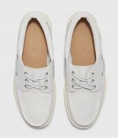 TIMBERLAND PORTOFINO PIER BOAT SHOE WHITE FULL GRAIN R47,5