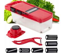 Obieraczka 6 ostrzy krajalnica do warzyw z pojemnikiem