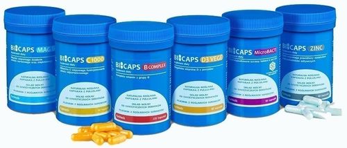 BICAPS ZINC 60 KAPSUŁEK na Arena.pl