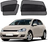 Osłona przeciwsłoneczna VW Golf VII 2013-2020 magnesy szyby 4 sztuki