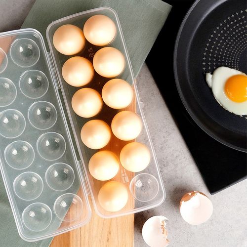 Pojemnik Organizer na Jajka Kuchenny Pudełko do Przechowywania 12 Jajek na Arena.pl