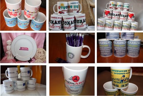 KUBKI reklamowe kubek z nadrukiem reklama 12 sztuk na Arena.pl