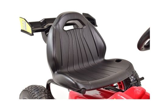 NAJNOWSZY GOKART NA PEDAŁY, KOŁA POMPOWANE, HAMULCE/G202 na Arena.pl