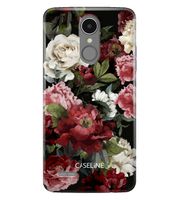 Lg K10 2017| clear | etui na telefon guma silikon wzory + szkło