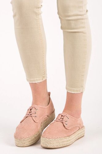 AŻUROWE ESPADRYLE NA PLATFORMIE Rozmiar - 40 na Arena.pl