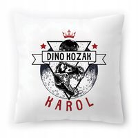 Poduszka Dla Karola Na Urodziny Ze Zdjęciem Na Prezent Biała 40X40 Cm