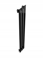 GRZEJNIK DEKORACYJNY BELLOSLIM 100x22 CZARNY POŁYS
