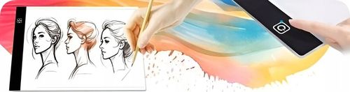 TABLET GRAFICZNY Deska Kreślarska do Rysowania TABLICA LED na Arena.pl