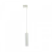 MADARA MINI RING GU10 ZWIS NA SZYNOPRZEWÓD 3F 230V IP20 fi55*200mm BIAŁY kabel 1m