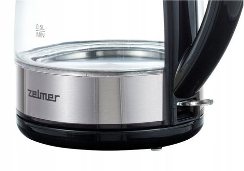 Czajnik Bezprzewodowy Szklany Elektryczny ZELMER ZCK8011 1,7L na Arena.pl