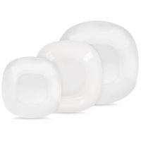 Zestaw Obiadowy Komplet Serwis Talerz Obiadowy Płytki Głęboki Deserowy 18el