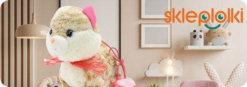 KOTEK INTERAKTYWNY NA SMYCZY MIAUCZY CHODZI GRA DLA DZIECKA NA PREZENT na Arena.pl