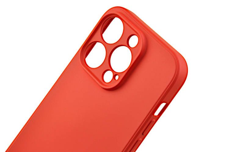 Etui silikonowe Tint do Apple iPhone 14 Pro czerwony zdjęcie 4