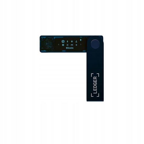 Ledger NanoX bezpieczny portfel kryptowalut BTC ETH Sapphire Blue Bluetooth na Arena.pl