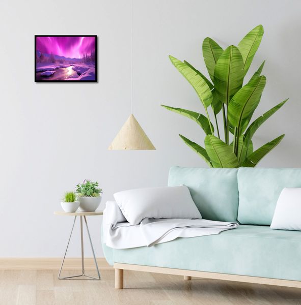 Plakat 40x30cm Aurora Nad Niebiem zdjęcie 4