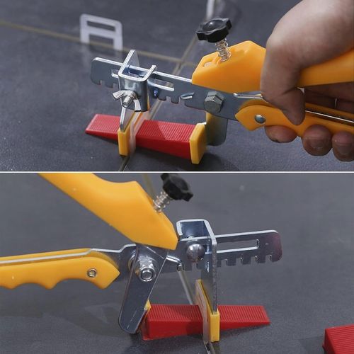 MOCNY ZESTAW SYSTEM POZIOMOWANIA PŁYTEK KLIPSY KLINY SZCZYPCE 2mm na Arena.pl