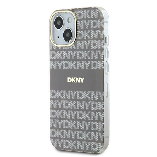 Etui DKNY do iPhone 15, iPhone 14, iPhone 13, Beżowy, MagSafe zdjęcie 2
