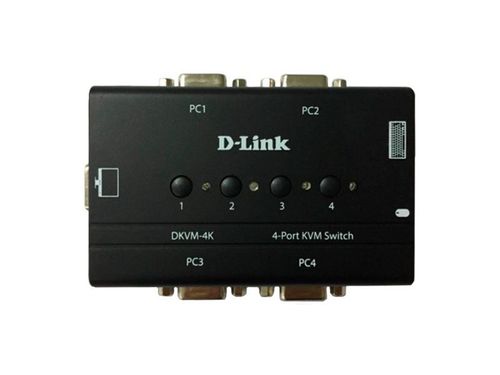 D-Link DKVM-4K 4-Port VGA and PS/2 KVM Switch na Arena.pl