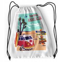 Plecak Sportowy Szkolny Anastazji Córki Dziecka Z Nadrukiem Ze Zdjęciem