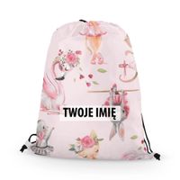 WORKO-PLECAK DZIECIĘCY z Twoim imieniem Tancerki zwierzątka 165