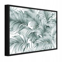 Obraz W Ramie Na Płótnie Do Sypialni Salonu Liście 90x60