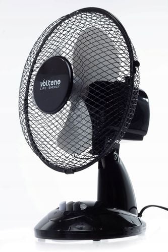 WENTYLATOR WIATRAK STOŁOWY STOJĄCY BIURKOWY OSCYLACJA CICHY MOCNY na Arena.pl