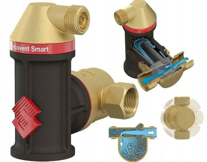 Separator powietrza Flamcovent Smart 1" 30003 zdjęcie 5
