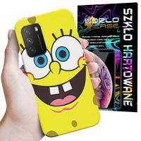 ETUI DO XIAOMI POCO M3 - SPONGEBOB BAJKI GRY WYBÓR PLECKI + SZKŁO