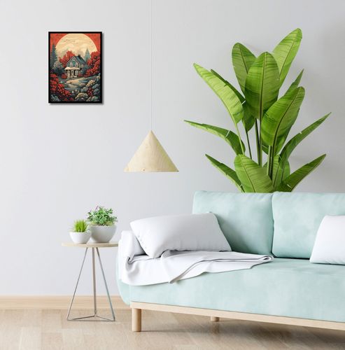 Plakat 30x40cm Idylla Rustykalna na Arena.pl