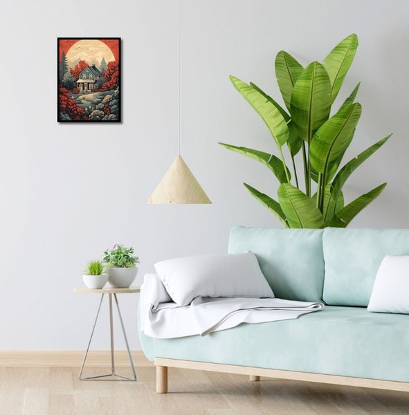 Plakat 30x40cm Idylla Rustykalna zdjęcie 4