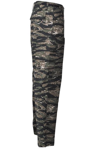 Spodnie bojówki US Wzmacniane tiger stripe  M zdjęcie 2