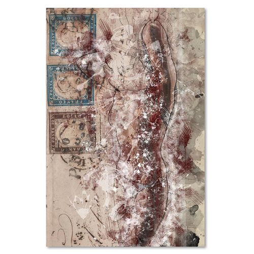Deco Panel, Figura kobiety abstrakcja 40x60 na Arena.pl