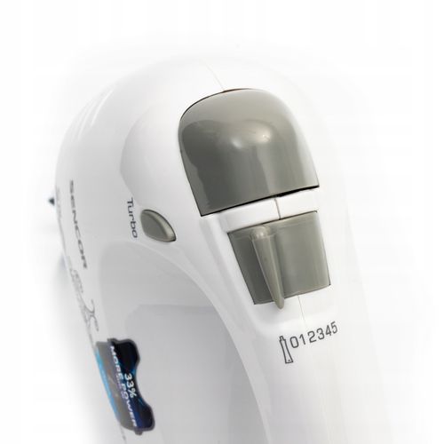 Lekki mikser ręczny blender CICHY 400W TURBO 5 pręd Sencor SHM 5270-EUE3 na Arena.pl